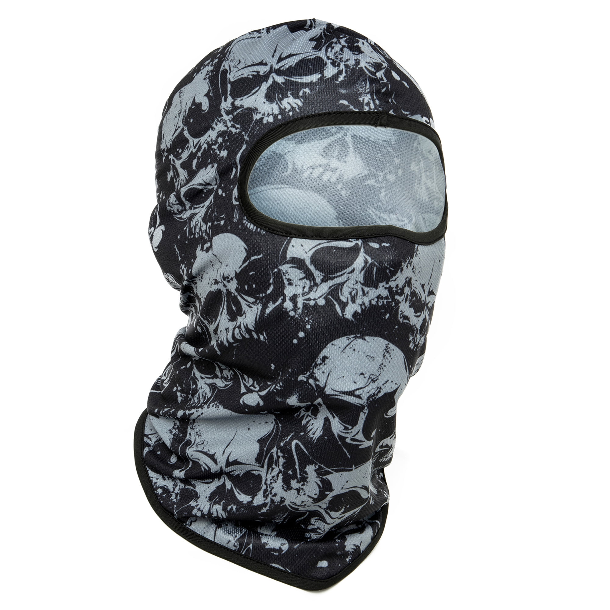 Skull Head Neck Warmer Face Shield SPF Sun Mask Ski Balaclava Fishing Motorcycle 