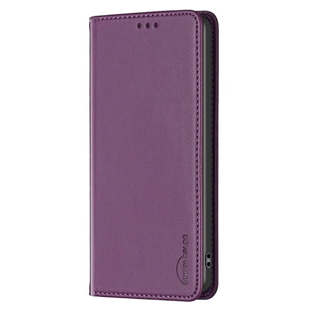 Magnetic Luxury Wallet Bag Phone Case For Xiaomi Redmi Note 12 Turbo 12S Note12 Pro 4G Note12S 4G Flip Cover Shockproof Cases PURPLE Redmi Note 12 Pro 4G