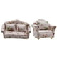 thumbnail image 1 of 2pcs 1/12 Sillón de Muebles con Cojín, 1 of 7
