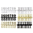 thumbnail image 1 of 6pcs DIY Clock Numerals Replacement Kit – Durable Roman & Arabic Numbers for Wall Clocks – Black, Gold, Silver – Easy to Use Craft & Accessory Set, 1 of 3