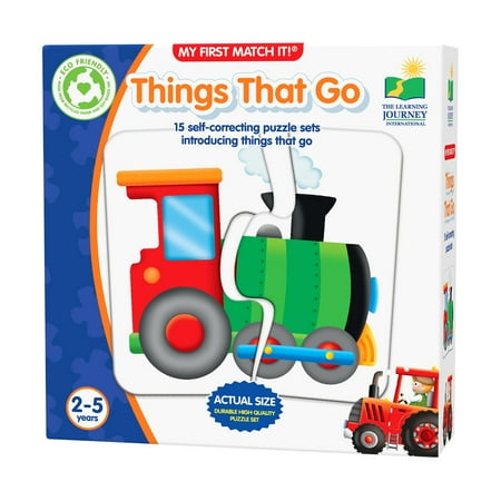 The Learning Journey My First Match It! - Things That Go