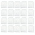 thumbnail image 1 of 100 unidades de gasa facial precortada, cubierta facial de gasa, láminas desechables para mascarillas faciales., 1 of 7