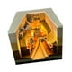 thumbnail image 5 of Bloc de notas con calendario de escritorio Diagonal Alley con luz, Bloc de notas DIY, novedoso calendario 3D, Bloc de notas para granja, hogar y ofici, 5 of 9