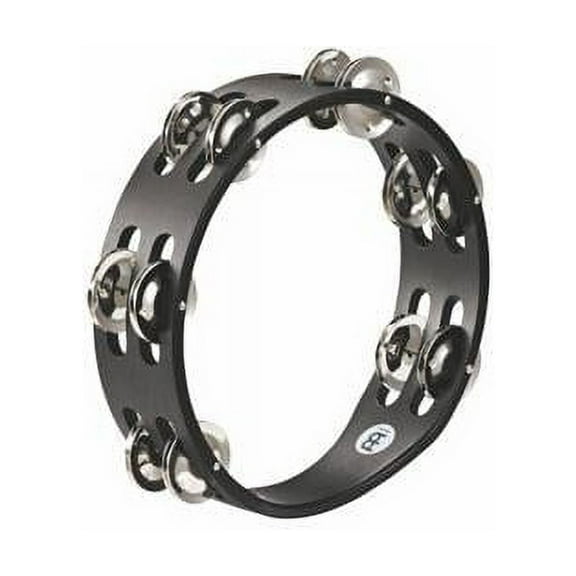 Meinl Percussion CTA2S-BK Compact Tambourine