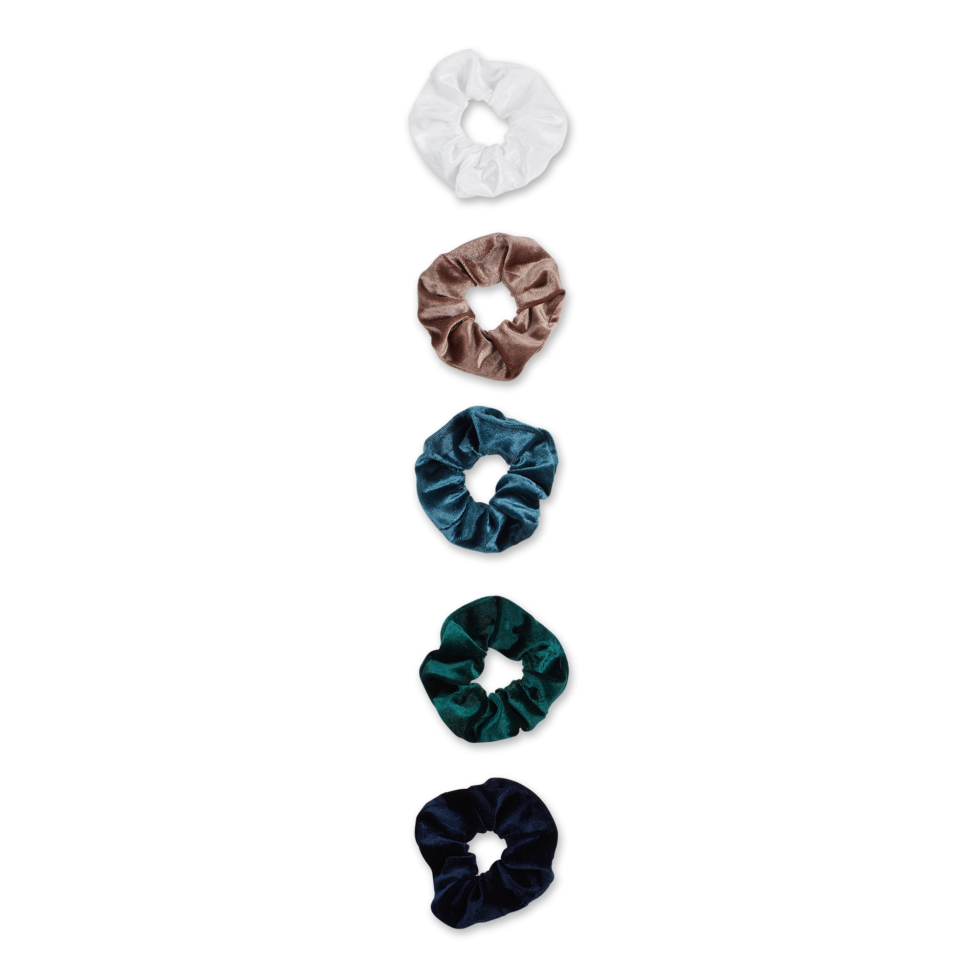 Hadley Wren Society Velvet Scrunchie 5-Piece Set