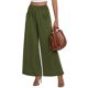 thumbnail image 1 of Pantalones de Yoga de Pierna para Mujer, Informales, Holgados y Cómodos, de Cintura Alta, con Bolsillos. Verde XXL, 1 of 6