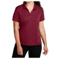 thumbnail image 2 of Yellow Rooster Women's PosiCharge Competitor Polo Shirts Maroon 4XL, 2 of 6