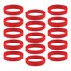 thumbnail image 5 of 15 Piezas Paquete de Silicona de Goma de Moda Sunnimix Rojo Pulsera de silicona, 5 of 7