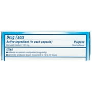 Colace 100 mg Capsules, 10 ct