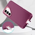 thumbnail image 5 of I-HONVA Compatible with Samsung Galaxy S26 Plus Case,3-Layer Military-Grade Drop Protection Anti-Slip Bumper Rugged Shockproof Dustproof Protection Phone Case,Purple Pink, 5 of 7