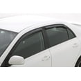 thumbnail image 2 of Fits 2009-2013 Toyota Corolla Auto Ventshade Rainguard 194073 Ventvisor; Aerodynamic Design; In-Channel; Smoke; Acrylic; Set of 4, 2 of 7