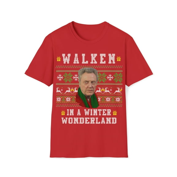 Walken In A Winter Wonderland Softstyle T-Shirt