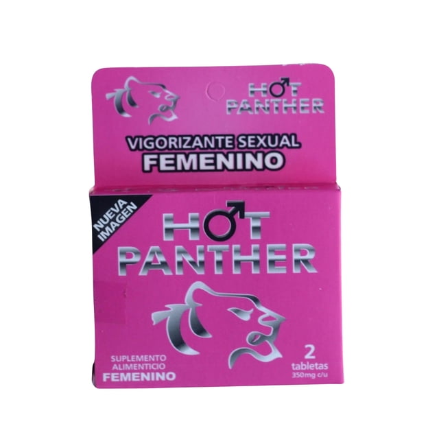 Vigorizante Femenino Hot Panther 20 Pastillas Hot Panther Vigorizante