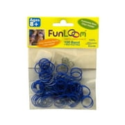 FunLoom Silicone Bands 100 Blue to Green Color Changing Mood Bands