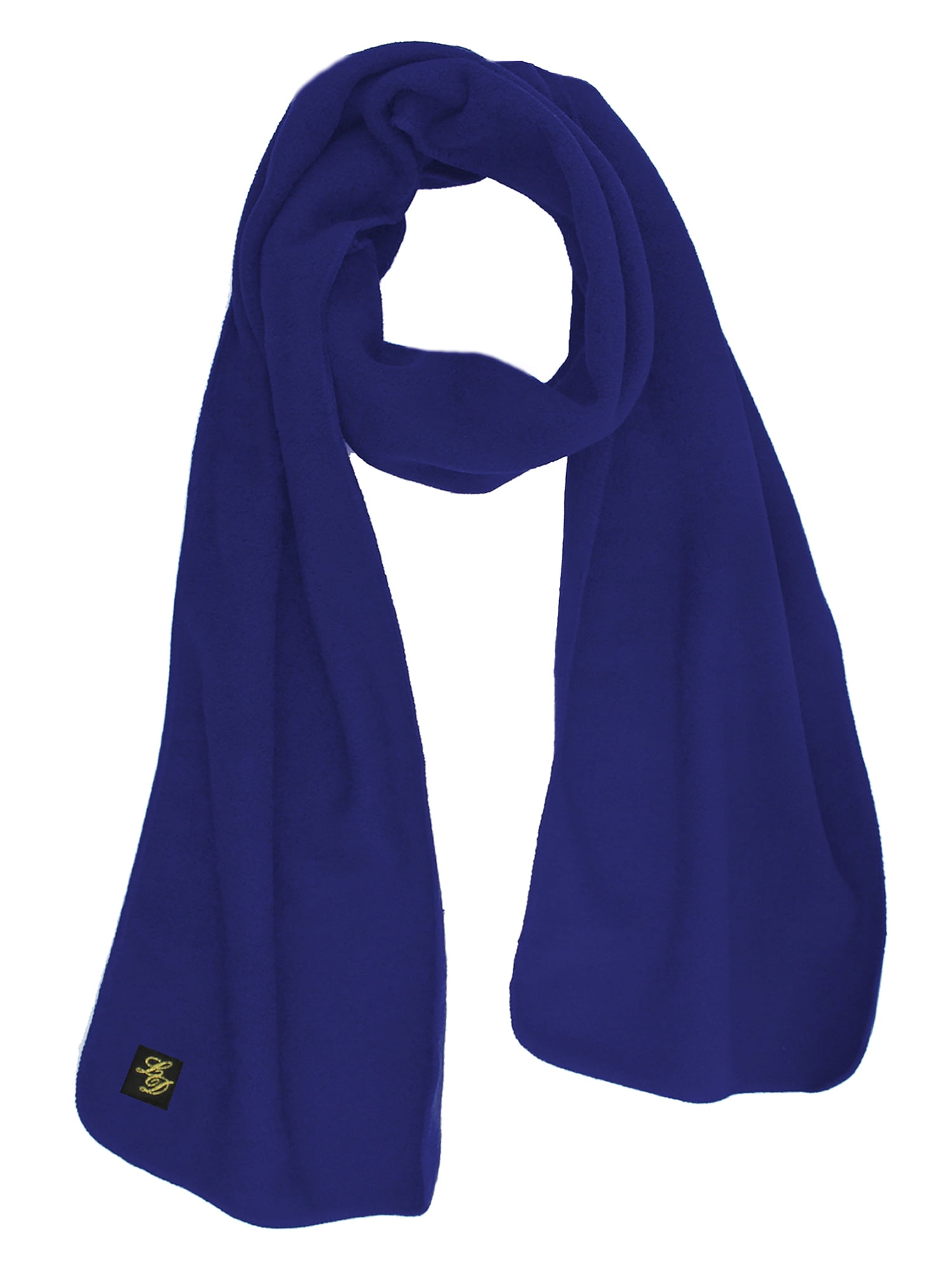 Navy Blue 3 Piece Fleece Hat Scarf & Glove Matching Set 