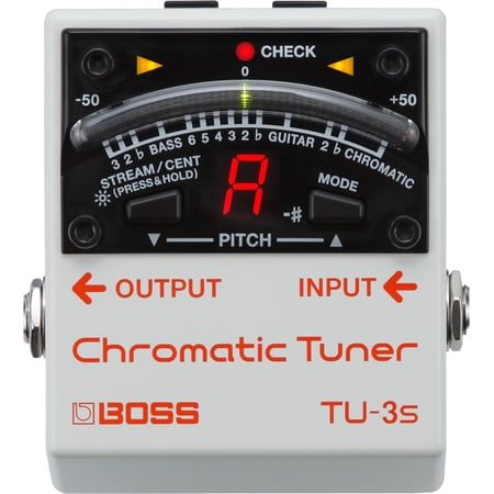 TU-3S Chromatic Guitar and Bass Tuner