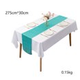 thumbnail image 2 of Camino de mesa con lentejuelas, camino de mesa con purpurina para mesa rectangular para cumpleaños, bodas, banquetes y decoraciones de fiestas, 30 cm x 275 cm/0,15 kg, 2 of 5