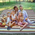 thumbnail image 3 of Picnic Blankets, Large Picnic Blanket Waterproof Backing, Foldable Picnic Mat For Travel Camping Hiking Activities, 3 of 5