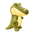 thumbnail image 3 of Crocodile Plush Cute Stuffed Animal With Textured Skin For Reptile Themed Decor & Comfort(Green-23Cm), 3 of 5