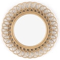 thumbnail image 4 of Better Homes & Garden 3 Piece Light Natural Faux Woven Wicker Round Traditional Mirror Set, 4 of 7
