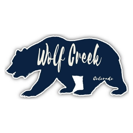 

Wolf Creek Colorado Souvenir 3x1.5-Inch Fridge Magnet Bear Design