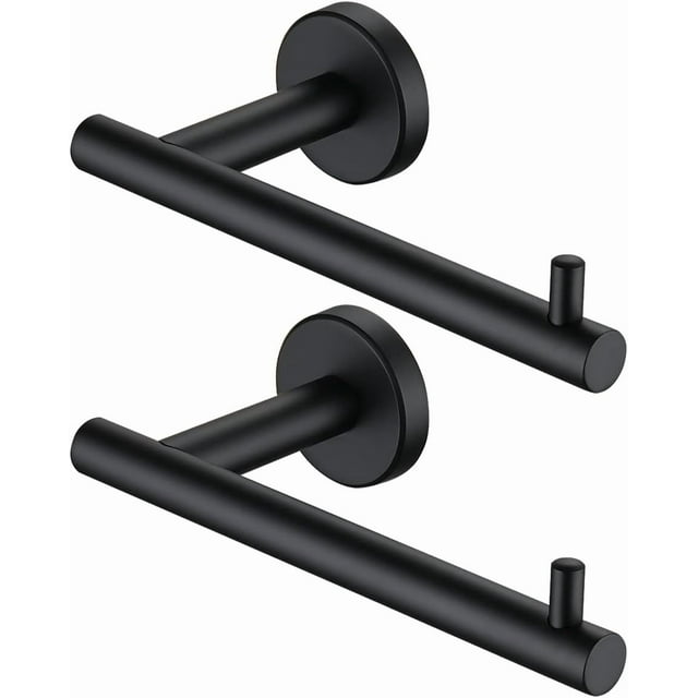 Double Towel Bar Matte Stainless Steel Bath Towel Rack for Bathroom Towel Holder Wall Mount Total Length TBLPB