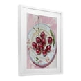 thumbnail image 2 of Stupell Industries Modern Plate of Summer Cherries White Framed Print Under Glass, 17 x 21, by The Prints Vibe, 2 of 8