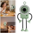 thumbnail image 1 of BotaniNest Desktop Fan Personal Desktop Fan With Strong Airflow And Rechargeable Battery Fan With Flexible And Bendable 4 Leg Structure And Silicone Suction Cup For Bedroom Home, 1 of 6