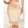 thumbnail image 4 of 1 Pack Half Slips for Under Dresses Skirt Extenders Skirt Women' s Half Slip Anti Static Lace Underskirt, 4 of 8