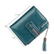 thumbnail image 4 of Cartera De Piel Malubero Para Mujer Con Borlas Azul Malu1873, 4 of 4