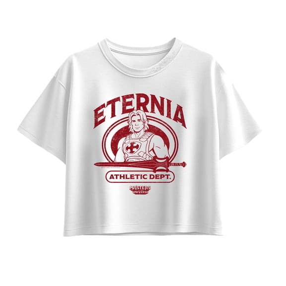 Masters of the Universe - Eternia Athletic Dept. Girls' Short Sleeve Boxy Graphic T-Shirt