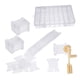 thumbnail image 4 of 100 piezas de de plástico, con enrollador de caja organizadora de , para manualidades de , de almacen, 4 of 9