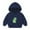 Navy#2, variant on Utoimkio Toddler Kid Boy Girls Long Sleeve Hooded Sweatshirts Cute Print Pullover Top Fall Blouses for Kids