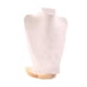 thumbnail image 5 of Exhibidor de collares, cadena, busto, soporte, decoración, almacenamiento, estante, presentación Terciopelo beige de 30 cm, 5 of 9