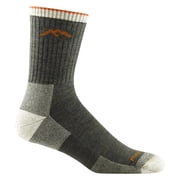Darn Tough Men's Hiker Micro Crew Midweight with Cushion Socks, Spruce & Olive, Large