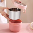 thumbnail image 4 of Visland Vacuum Insulated Food Jar, Leak-proof Soup Cup for Kids, BPA-Free Lunch Containers, Double-Wall 304 Food Grade Stainless Steel, 4 of 7