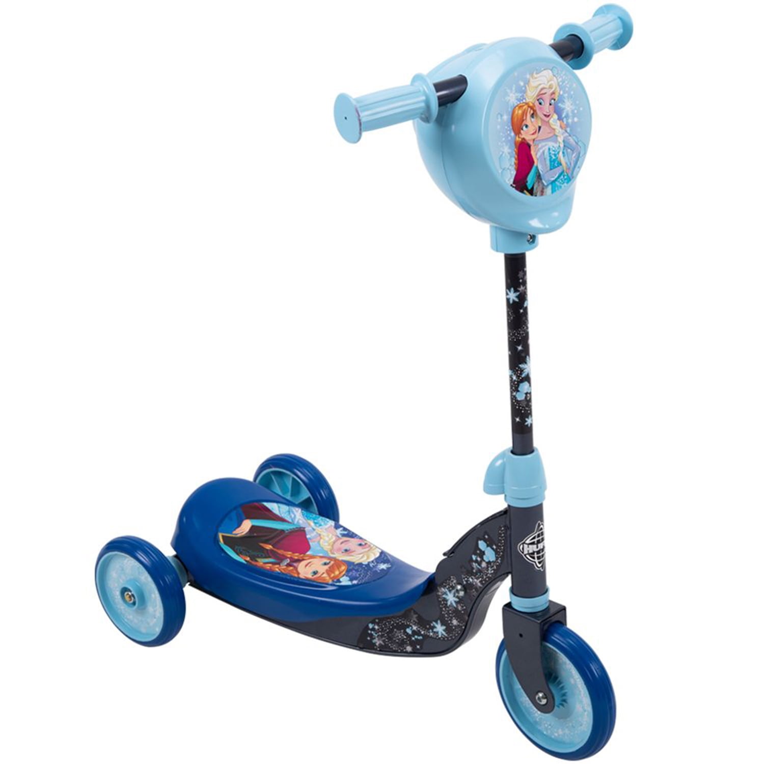 Huffy 38679 Disney Frozen Girls&amp;#39; Preschool Toddler Scooter with Storage, Blue