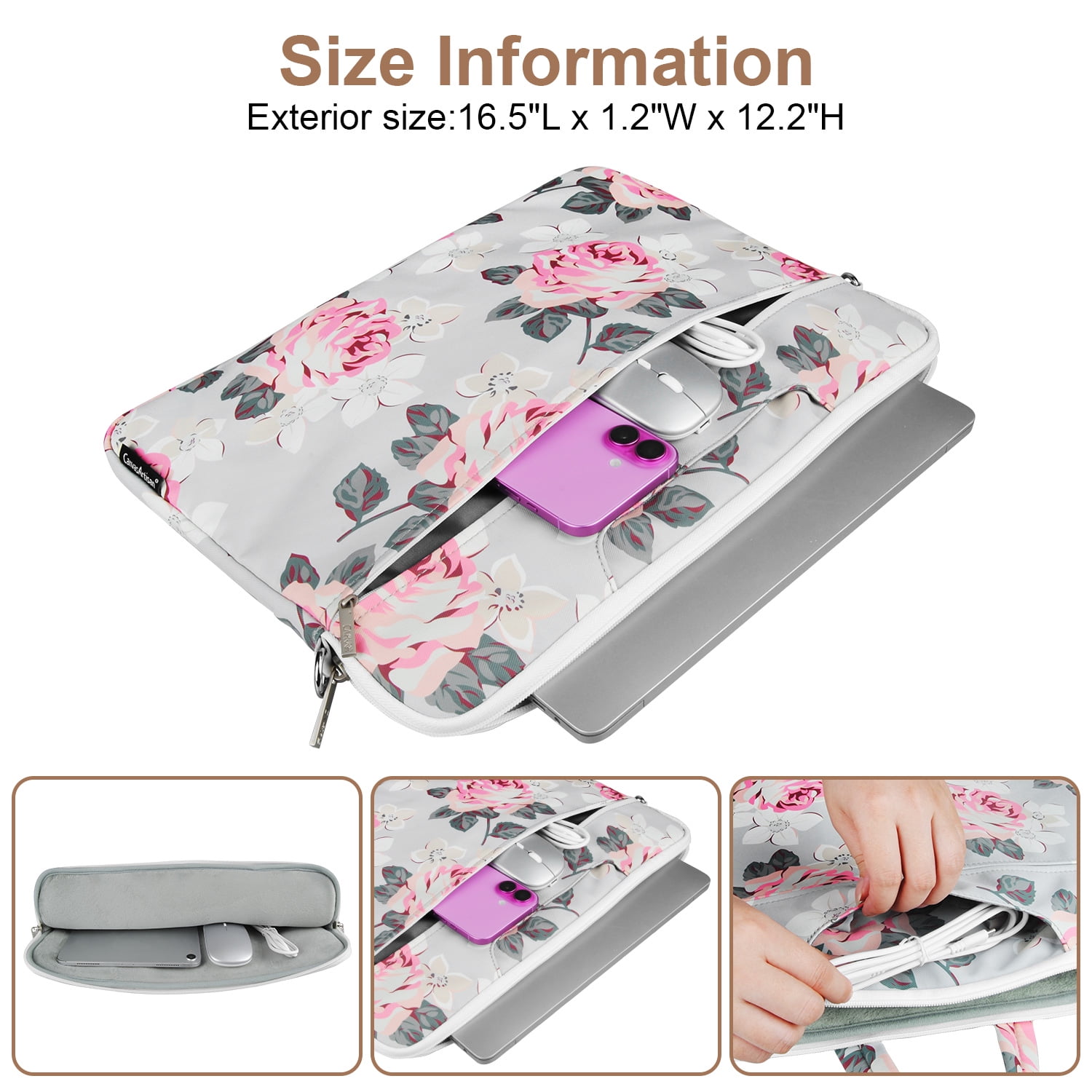 Laptop Tote Bags for Women 15.6 inch Laptop,AILKIN Laptop Sleeve Carrying Case Briefcase Messenger Shoulder Tote Bag Computer Laptop Crossbody Shoulder 16" Laptop Bags for Women,Business,Office,Pink
