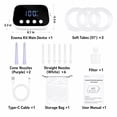 thumbnail image 3 of Electric Enema Kit for Men & Women – 100-Level Adjustable Water Pressure Colon Cleanse System with LCD Display, 8 Nozzles, Storage Bag, Coffee Enema & Detox Support, 3 of 7