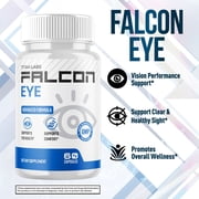 Falcon Eye Advanced Formula Eye Health Supplement Pills for Vision Care FalconEye 300 Capsules