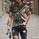 thumbnail image 3 of Playeras Camiseta Deportiva De Mexican Eagle De 3d Estampado, 3 of 5