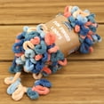 JubileeYarn Fun Finger Loops Yarn Polyester Jumbo Loop Yarn 100g