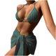 thumbnail image 1 of Conjunto Cómodo de Traje de Baño de Mujeres, Traje de Baño Sexy Y de Moda de Color Sólido para las Vacaciones en la Playa, 1 of 7