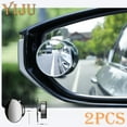 thumbnail image 2 of 360 Degree HD Blind Spot Mirror For Car Reverse Frameless Ultrathin Wide Angle Round Convex Rear View Mirror Car Accessorie 2PCS, 2 of 6