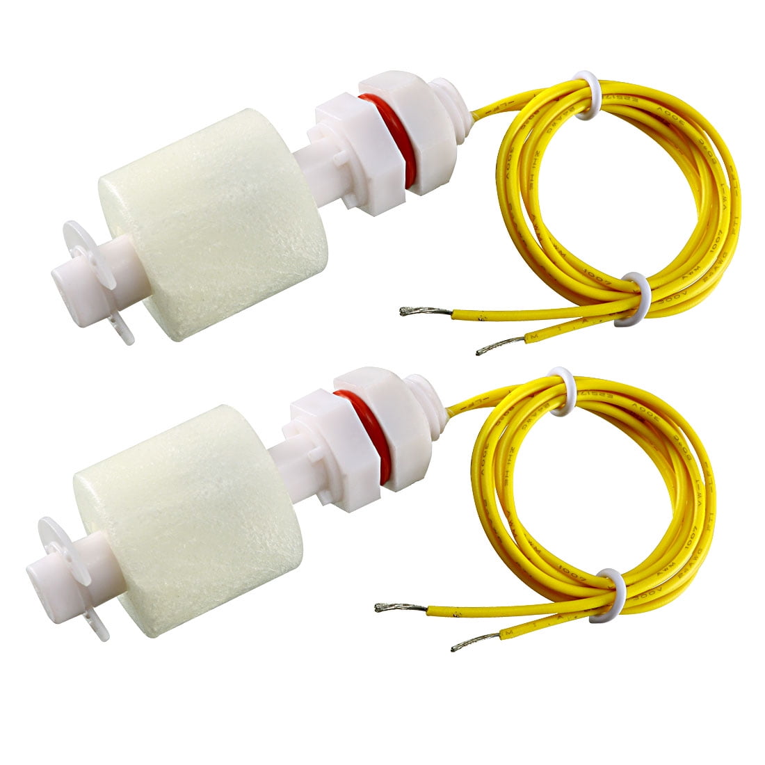 2 Pcs White Liquid Water Level Sensor Horizontal Float Switch Down for Tank Pool Walmart Canada