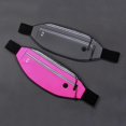 thumbnail image 5 of Outdoor Sports Waist Bag Waterproof PU Leather Unisex Fitness Waistband Bag, 5 of 5