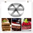 thumbnail image 4 of Stainless Steel Heat Resistant Baking Moulds Suitable Without Base for Mousse Cake Pastry Bread Pizza, 4 of 5