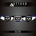 thumbnail image 2 of Attack Graphics Elite Number Plate Backgrounds for Yamaha TTR125L 2002, 2 of 4