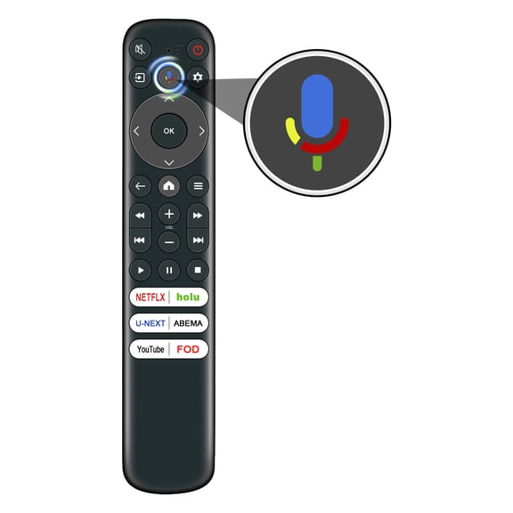 New RC813 FJB1 Replace Remote Control Fits for TCL TV S3/S4/S5/Q5/Q6/Q7/QM7/QM8 Series 65QM850G 55Q670G 65Q670G