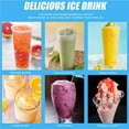 thumbnail image 4 of stanreset Hand Crank Shaved Ice Cream Machine Slushie Machine for Snow Cone Margarita Frozen Cocktails Healthy Snacks, 4 of 8